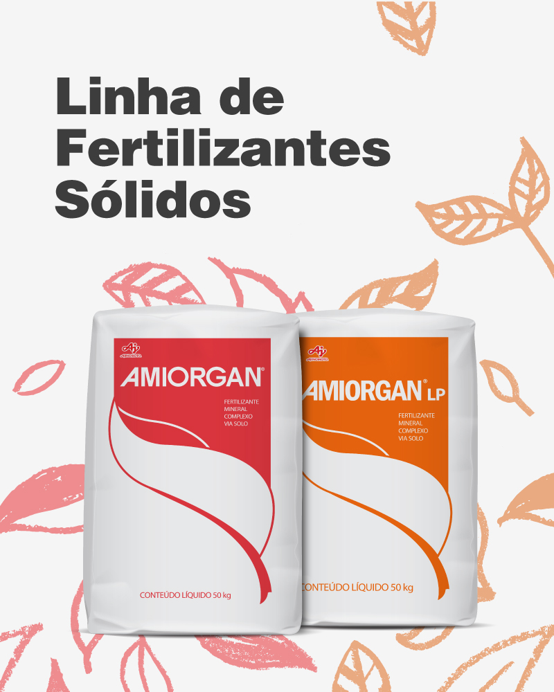 Linha de Fertilizantes Sólidos.